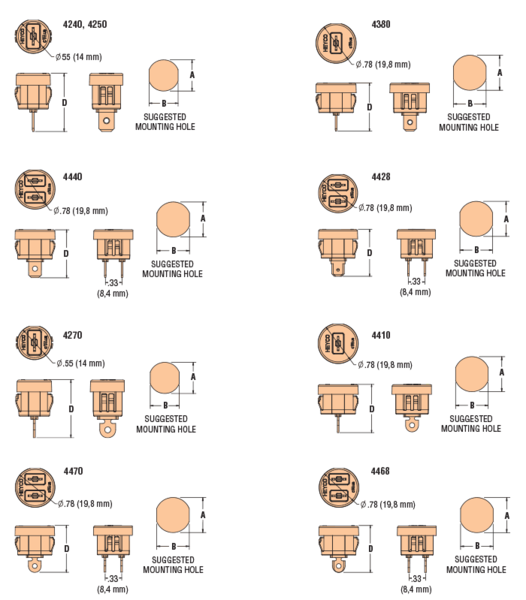 HEYCO DC 68-2-M/M